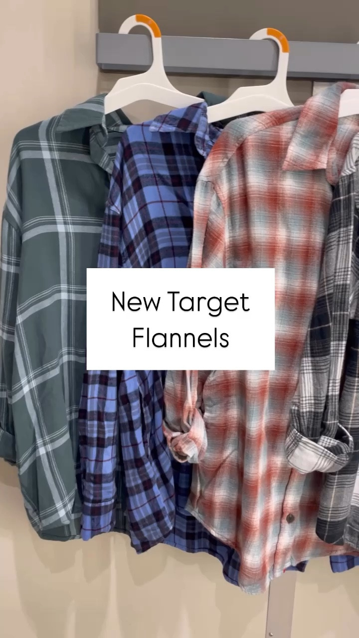 New Target flannels from
Wild Fable. Run tts! 

#LTKStyleTip #LTKOver40 #LTKFindsUnder50