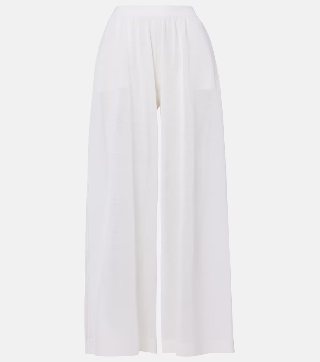 Linen and silk wide-leg pants | Mytheresa (INTL)