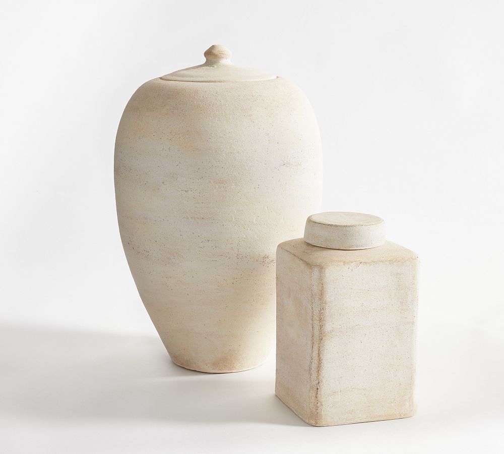 Artisan Handcrafted Terracotta Ginger Jars | Pottery Barn (US)