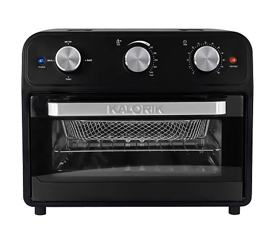 Kalorik 22-Quart Air Fryer Oven, Black - QVC.com | QVC