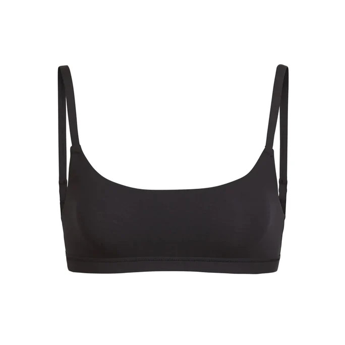 FITS EVERYBODY SCOOP NECK BRA | ONYX | SKIMS (US)