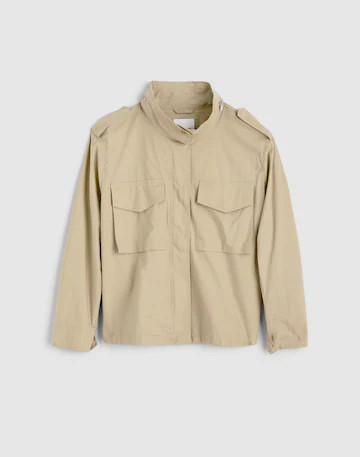 Field Jacket in Washed Poplin | Madewell