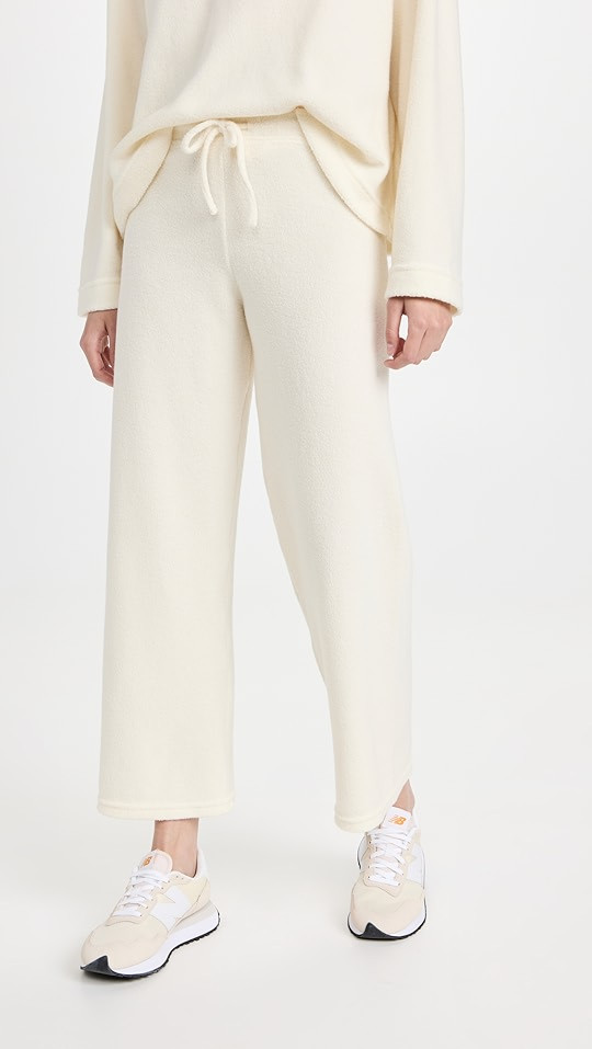 Teddy Drawstring Burnout Pants | Shopbop