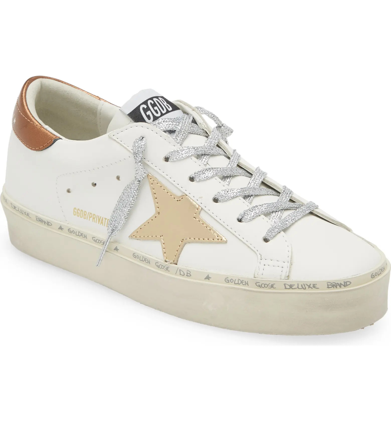 Golden Goose Hi Star Low Top Platform Sneaker (Women) | Nordstrom | Nordstrom