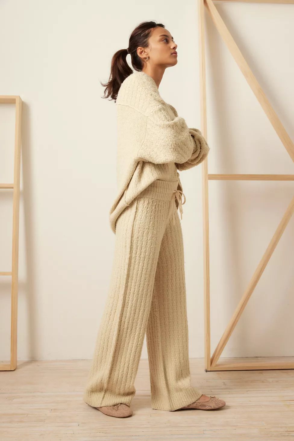 Out From Under Mina Cable Knit Pant | Urban Outfitters (US and RoW)