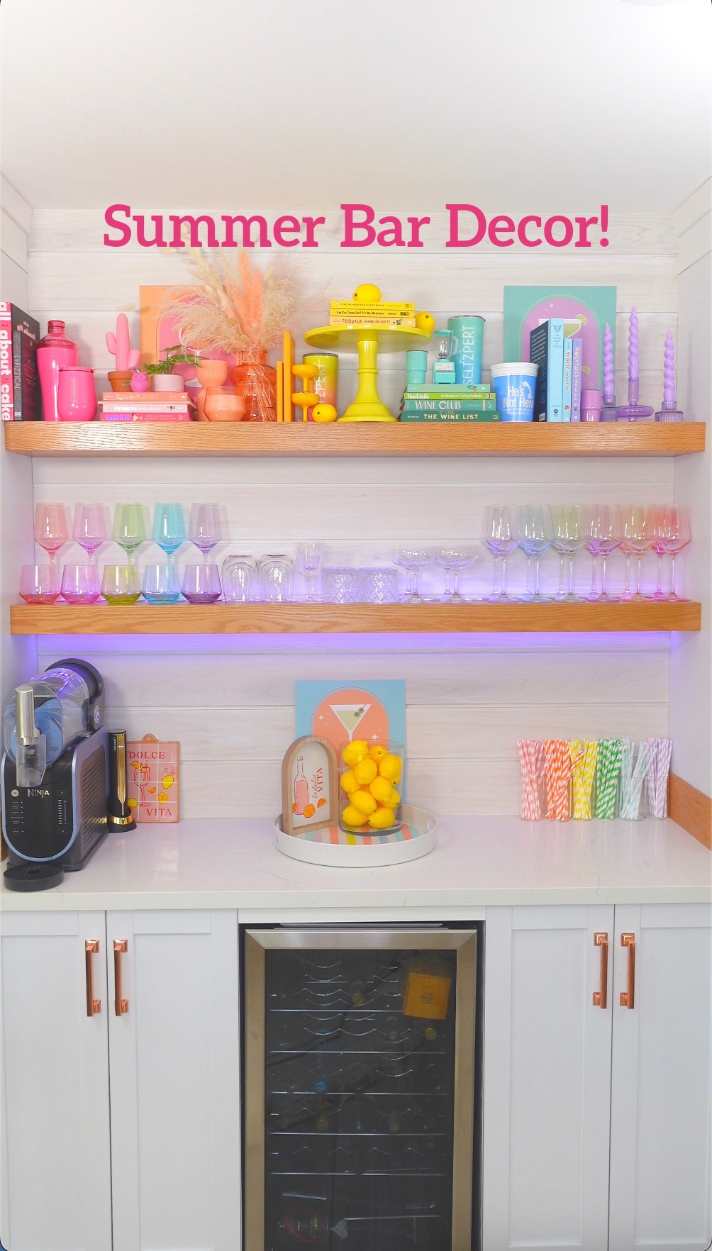 My summer bar decor! 

#LTKHome #LTKSeasonal #LTKSummerEdit