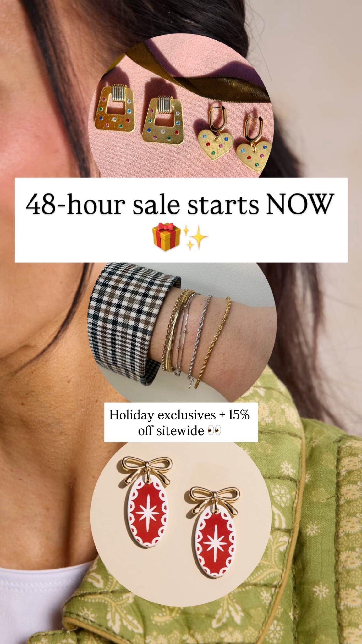 Nickel & Suede 48-Hour Sale ✨
Holiday exclusives + 15% off sitewide 🎁

#LTKGiftGuide #LTKHoliday #LTKBeauty