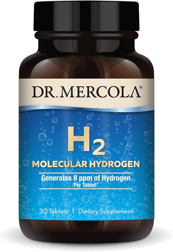Dr. Mercola H2 Molecular Hydrogen - Supports Healthy Aging, Cellular Energy & Brain Health - with... | Amazon (US)