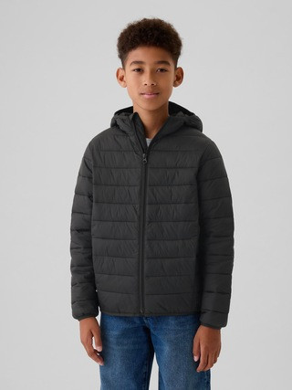 Kids Recycled Lightweight PrimaLoft® Puffer Jacket | Gap (CA)