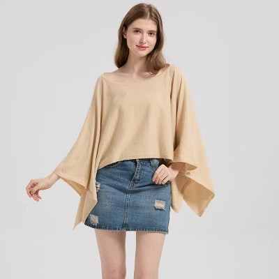 Women's Lightweight Poncho Sweater - Wild Fable™ One Size | Target