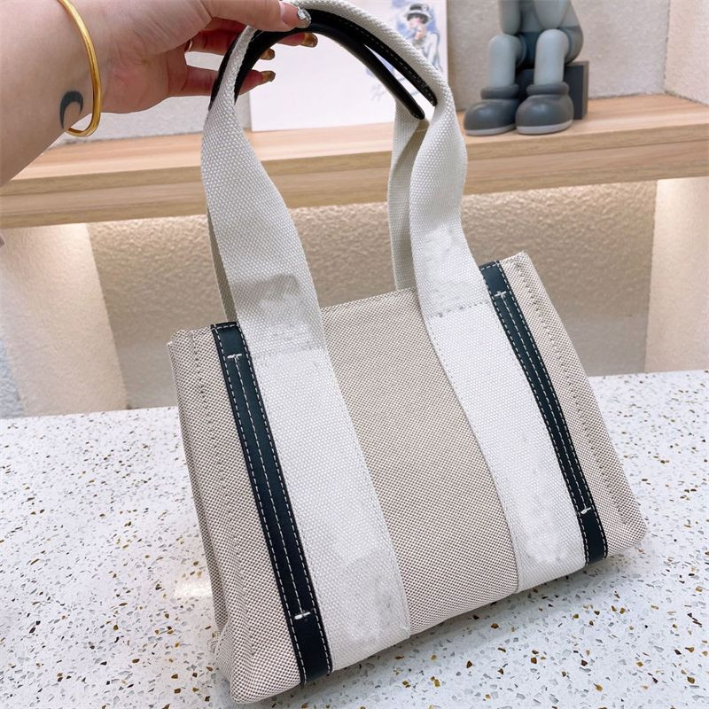 3 size womens totes bags canvas woody tote small medium large women handbag designer handbags clo... | DHGate