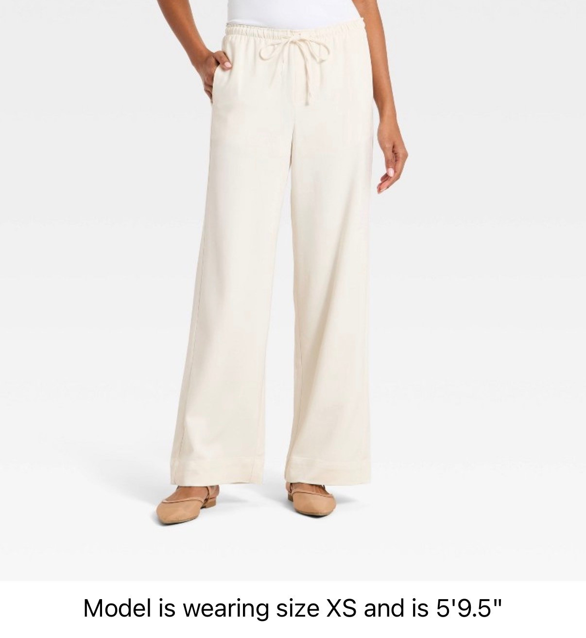 Women's Effortless Pull-On Pants - A New Day™ Cream S

Target pants
Aritzia dupe pants 

#LTKTravel #LTKWorkwear #LTKootd