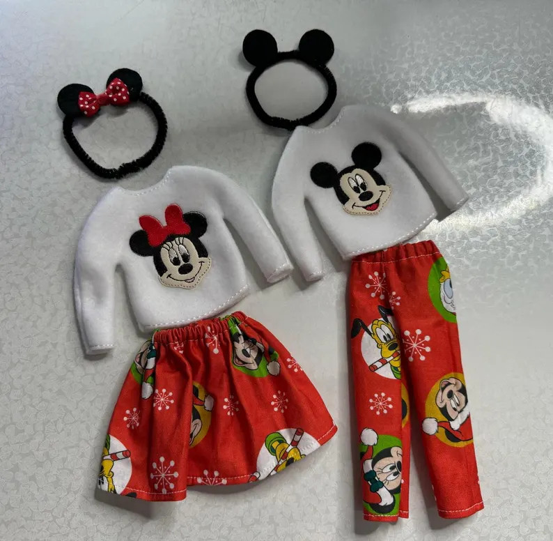 Mouse Elf Sweater, Christmas Doll, Elf Clothes, Clothes for Elf, Elf Shirt, Elf Accessories, Mous... | Etsy (US)