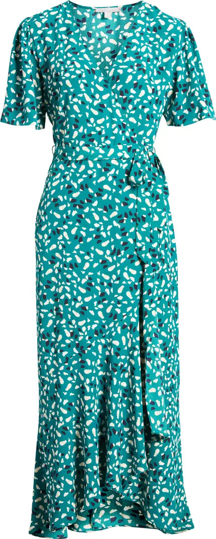 Print Wrap Dress | Nordstrom