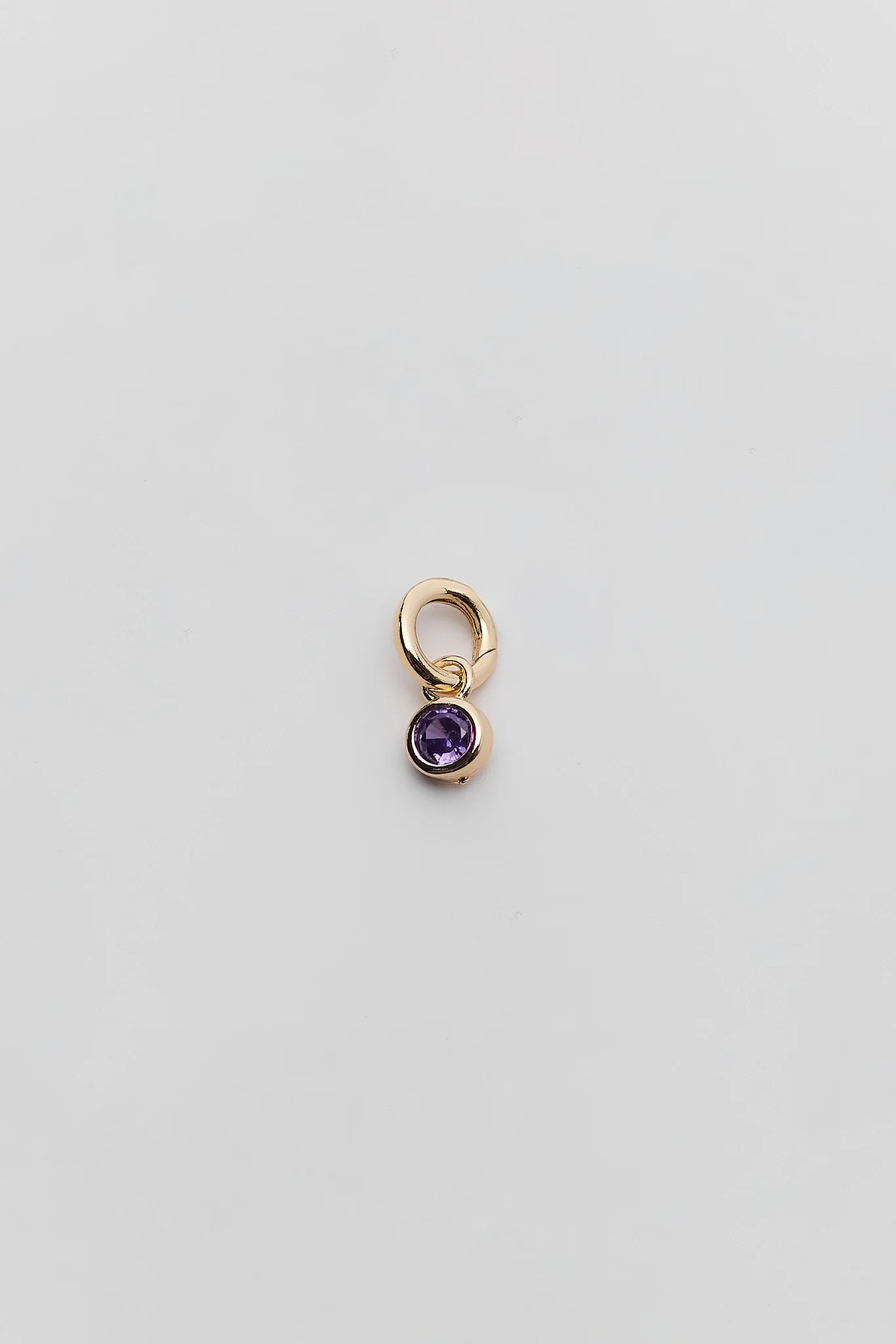 Purple Rhinestone Charm | Avara