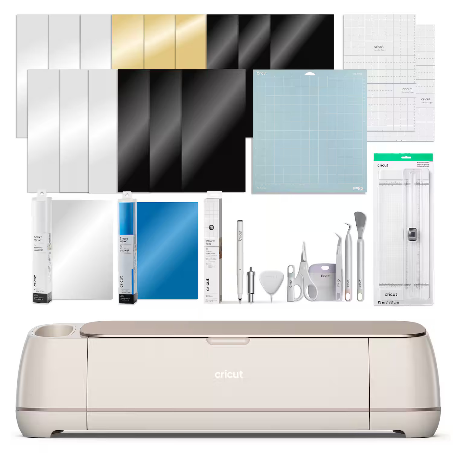 Cricut - Maker 4 + Starter Bundle - Seashell | Best Buy U.S.