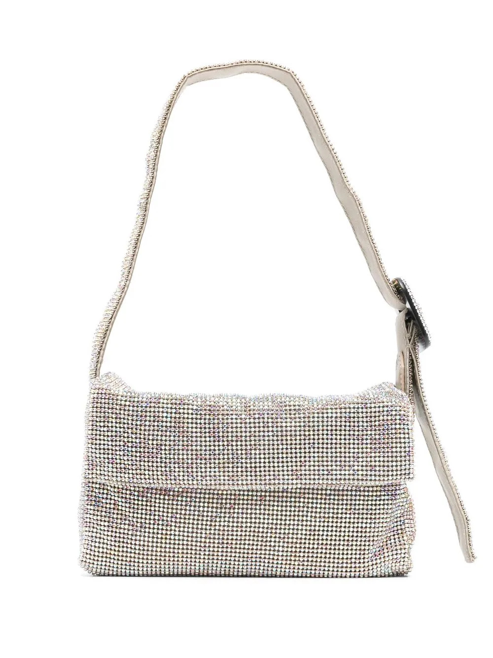 Vitty Mignon rhinestone-mesh shoulder bag | Farfetch Global