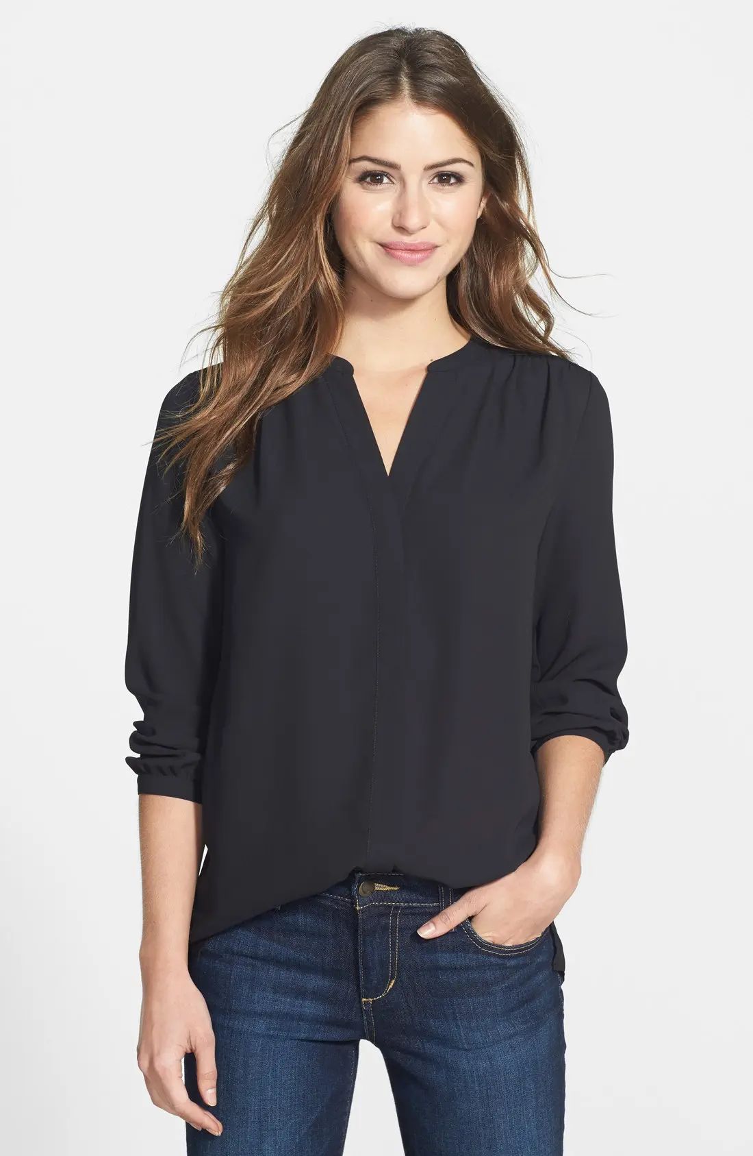 Pleat Back Blouse | Nordstrom