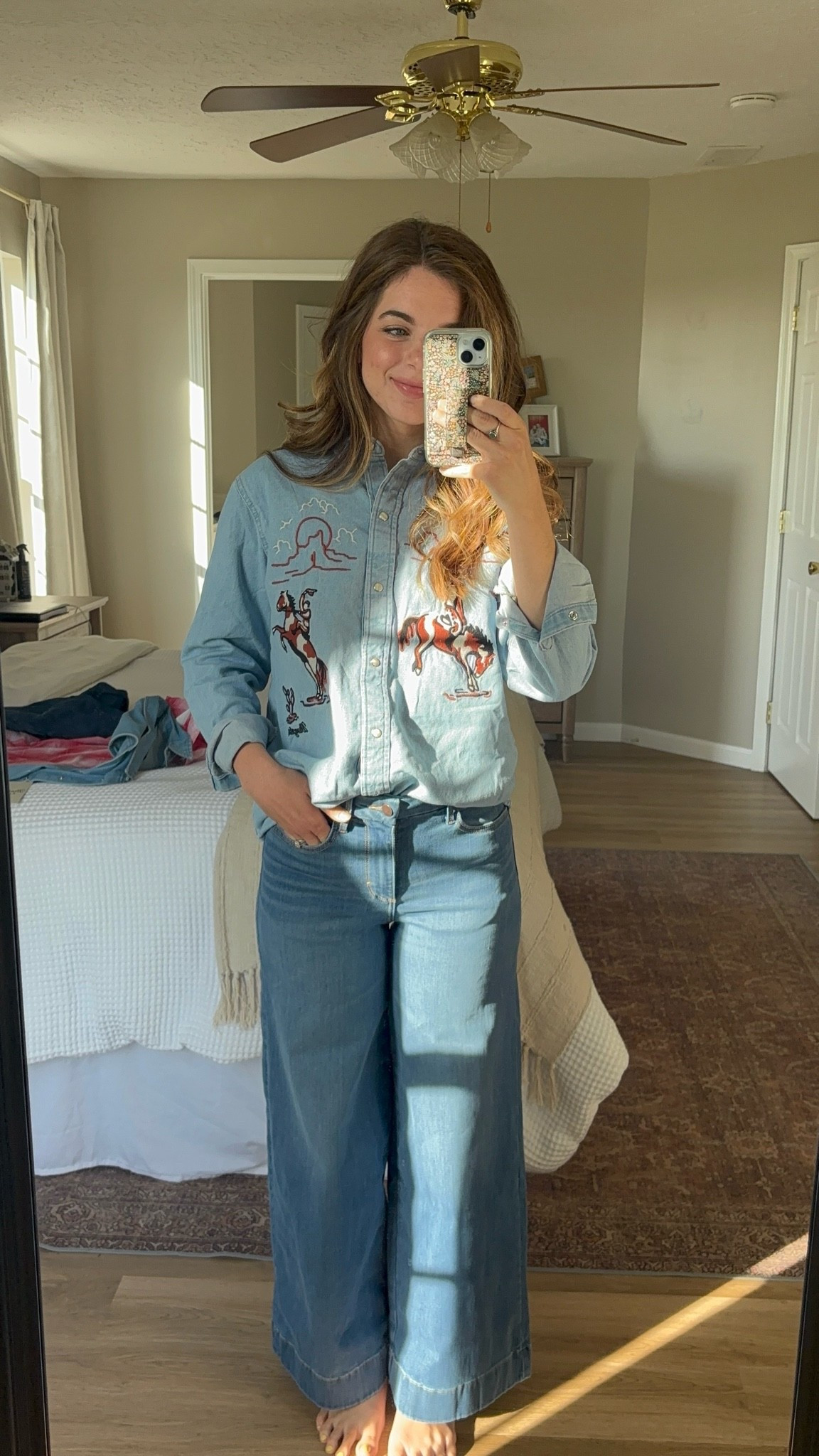 Love this denim on denim look from @Wrangler

#LTKMothersDay #LTKselfcare #LTKootd