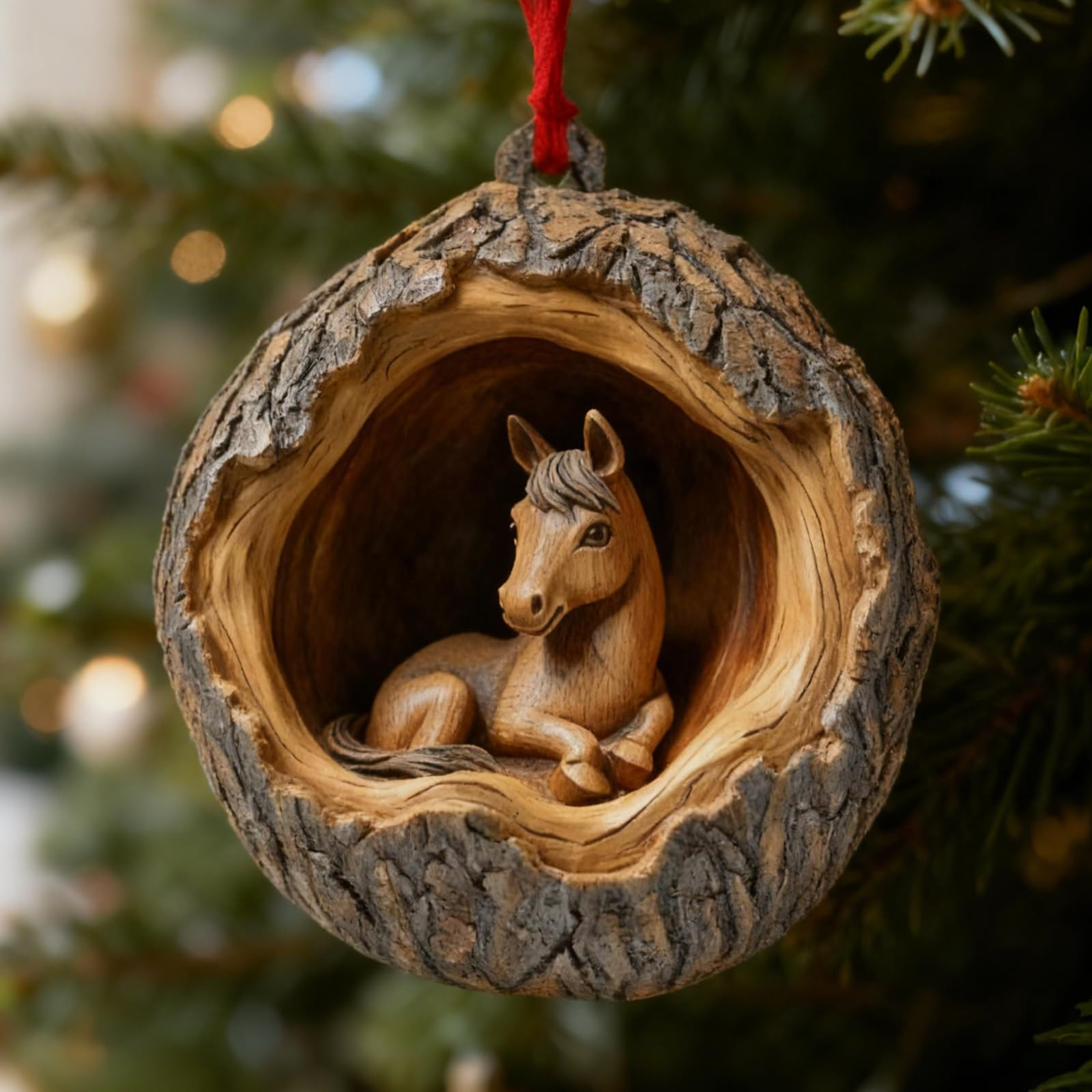Horse Ornament 2025 - Horse Ornaments for Christmas Tree, Hugging Horse Gifts for Women, Teenage ... | Amazon (US)