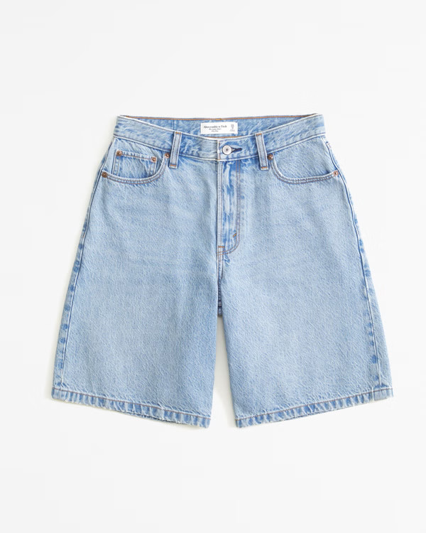 Mid Rise 10" Loose Short | Abercrombie & Fitch (US)