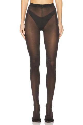 Wolford Satin Opaque 50 Tights in Nearly Black from Revolve.com | Revolve Clothing (Global)
