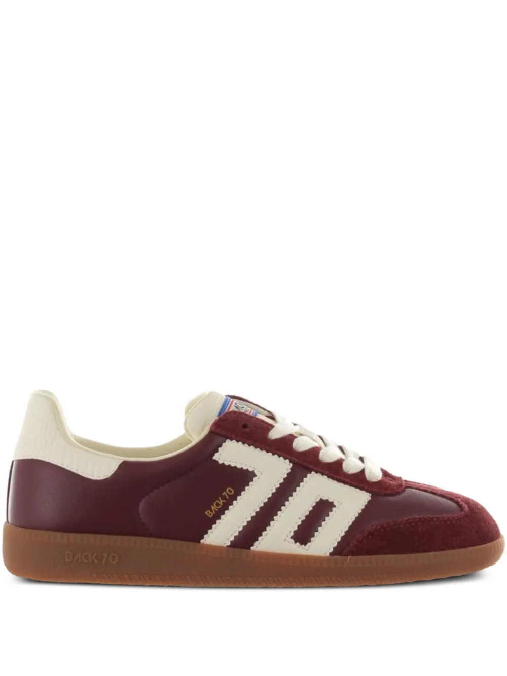 BACK 70 leather sneakers - Red | Farfetch Global