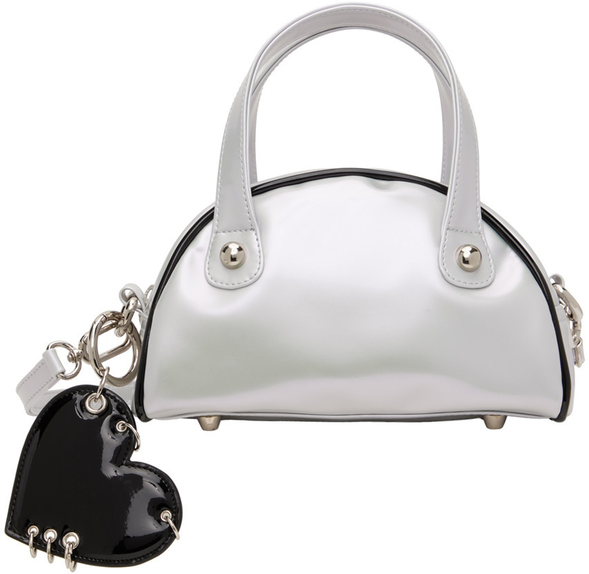 Justine Clenquet Silver Liv Bag | SSENSE