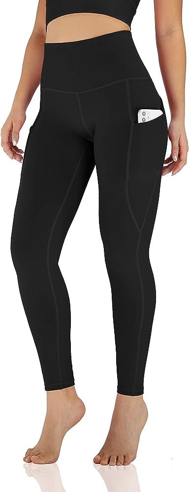 Women's High Waisted Yoga Leggings with Pocket, Workout Sports Running Athletic Pants with Pocket | Amazon (US)