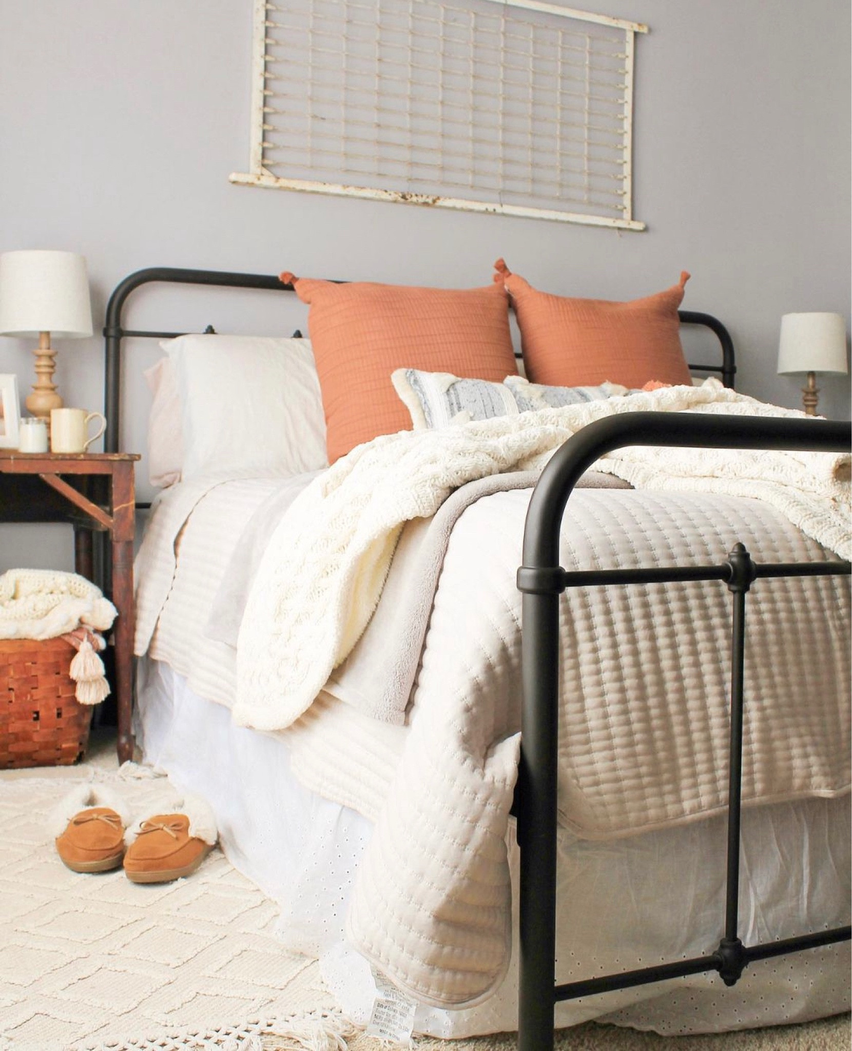 Cottage style bedroom decor 

#LTKunder100 #LTKhome #LTKstyletip