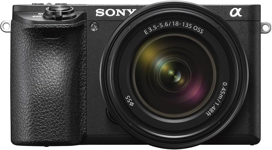Sony a6500 Mirrorless Camera with 18-135mm Lens with LCD, 3", Black | Amazon (US)