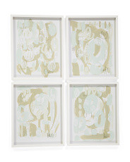 Set Of 4 23x19 Bacchus Prints | TJ Maxx