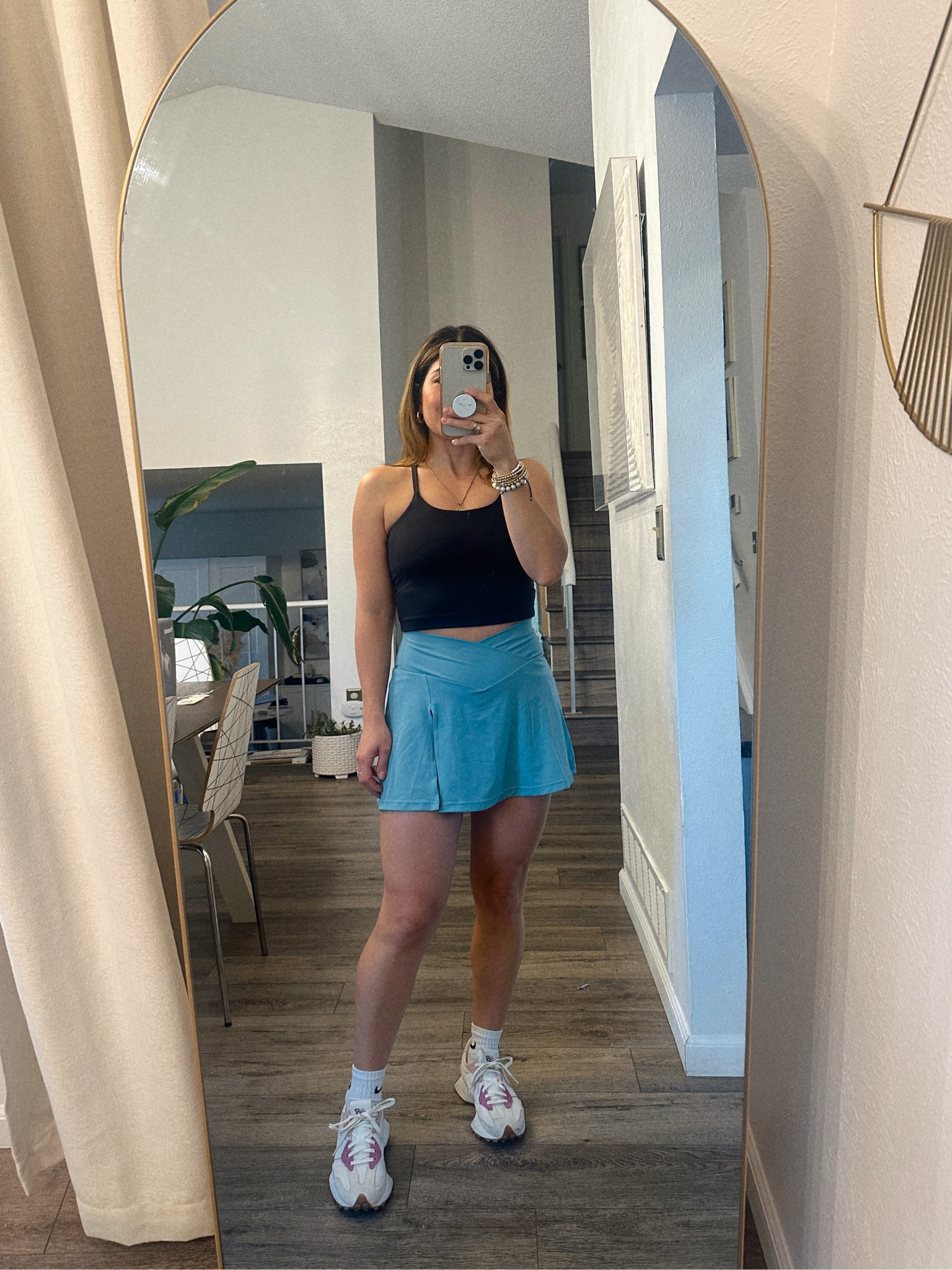 Another skirt I loved from the Blogilates collection for Target. It’s so flattering and fits tts. 
Top size xs
Skort size xs. 

#LTKFindsUnder50 #LTKFindsUnder100 #LTKFitness