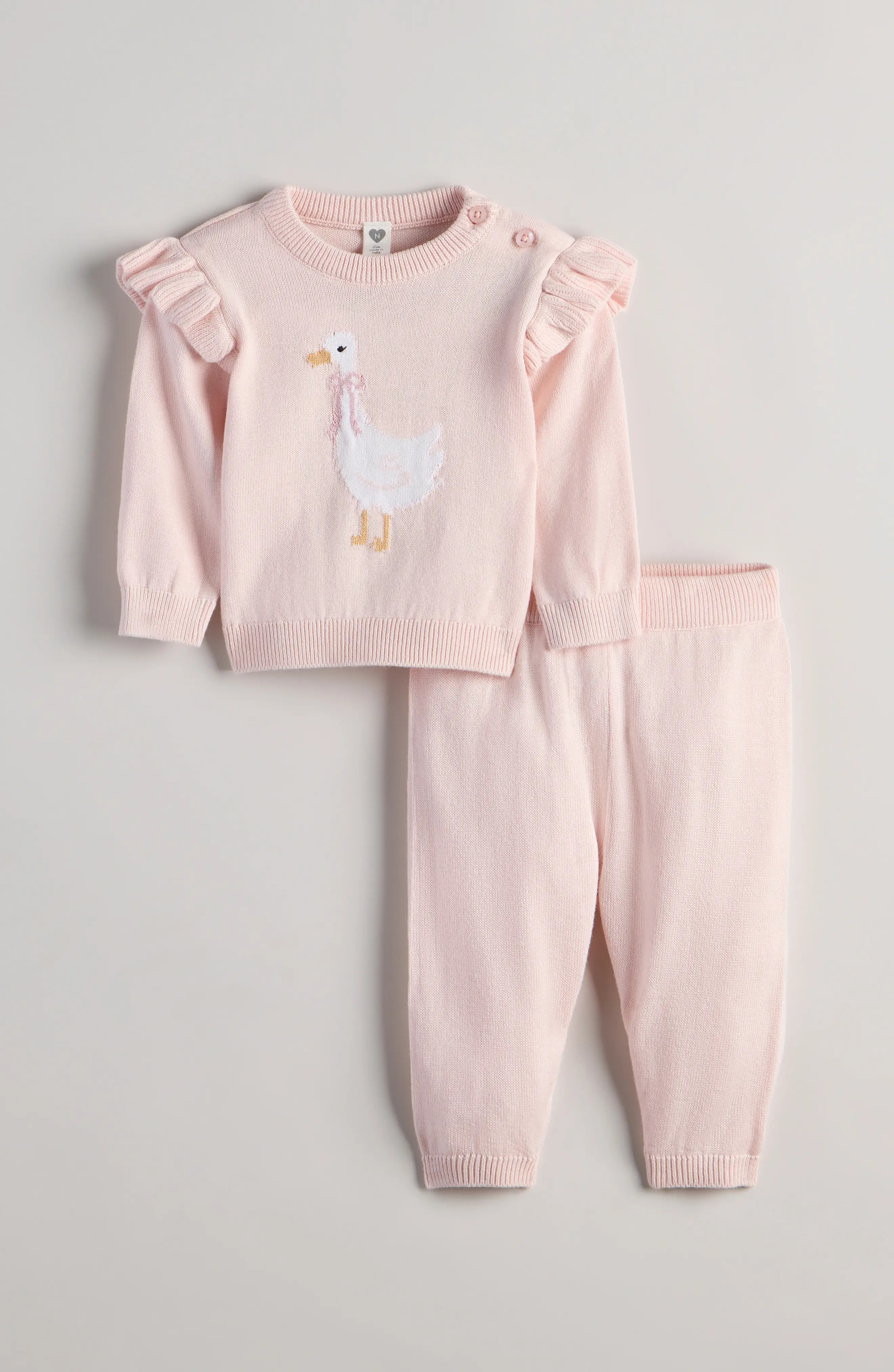 Flutter Sleeve Sweater & Joggers Set (Women) | Nordstrom | Nordstrom