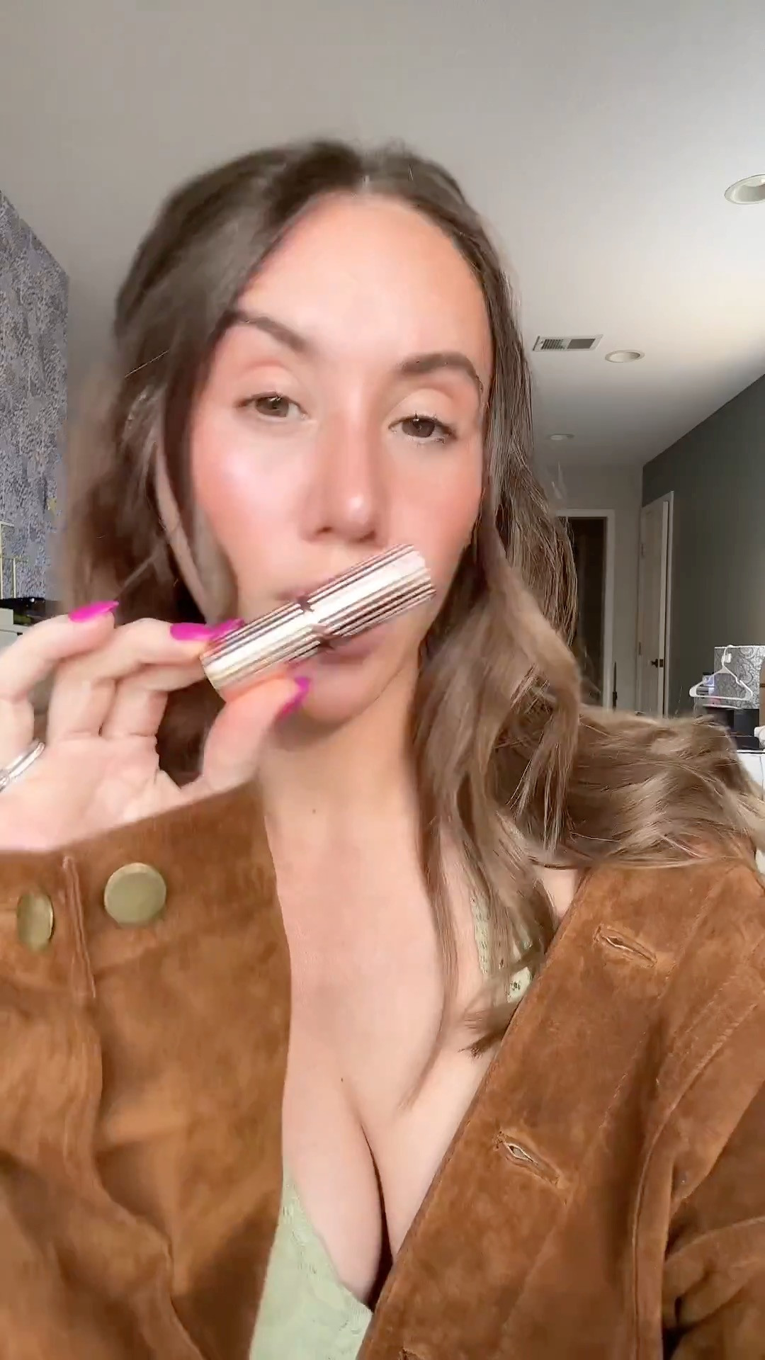 the tiktok viral charlotte tilbury pillow talk dupe under $10 — very shelly is a refined taupe nude with cool mauve undertones, creamy matte finish that lasts all day without drying out your lips, square tip for precise application and completely vegan and cruelty free.

#mcobeauty #lipstick #makeupdupes #charlottetilburydupe #lippies
mcobeauty creme matte luxe lipstick very shelly taupe nude

mcobeauty very shelly charlotte tilbury pillow talk dupe worth buying 2026, best affordable taupe nude matte lipstick that doesn't dry out your lips, tiktok viral lipstick dupe under $10 amazon 

 #LTKBeauty