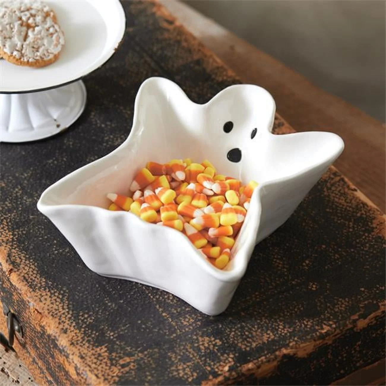 Ceramic Ghost Candy Dish - Walmart.com | Walmart (US)