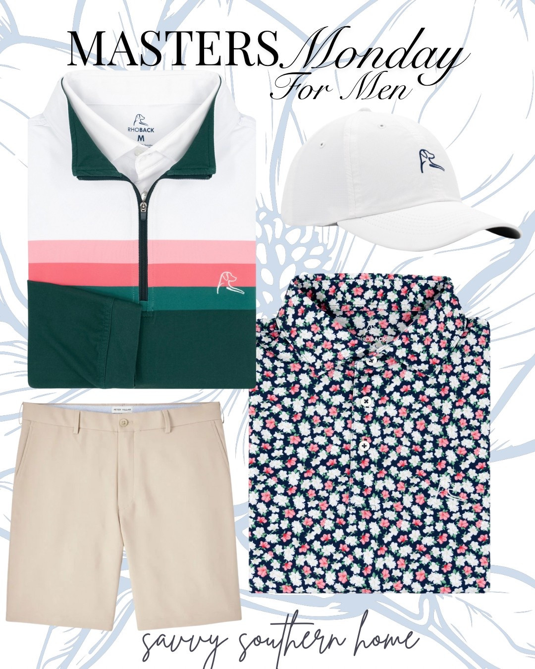 Masters Monday for Men! Rhoback is one of my favorite polos to purchase for my husband. They are so well made and the patterns are fun but still stylish! This Azalea line is perfect for Augusta! 

#LTKSeasonal #LTKStyleTip #LTKSpringSale