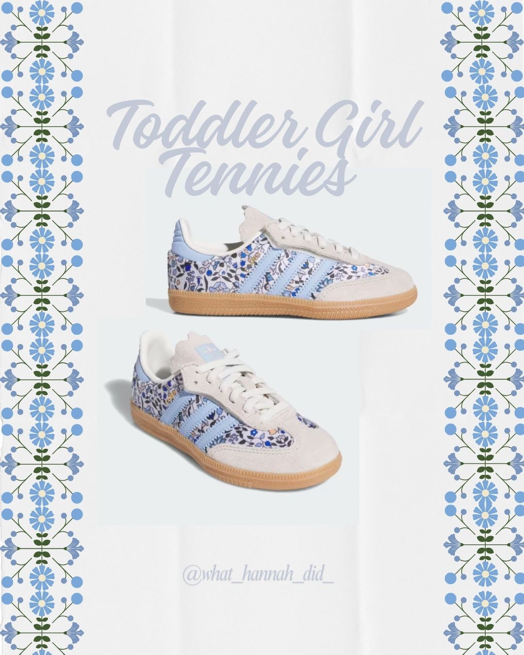 CUTEST floral toddler girl tennies. (Tagged a few similar and a women’s pair because these are selling fast!) 

#LTKShoeCrush #LTKFindsUnder100 #LTKKids