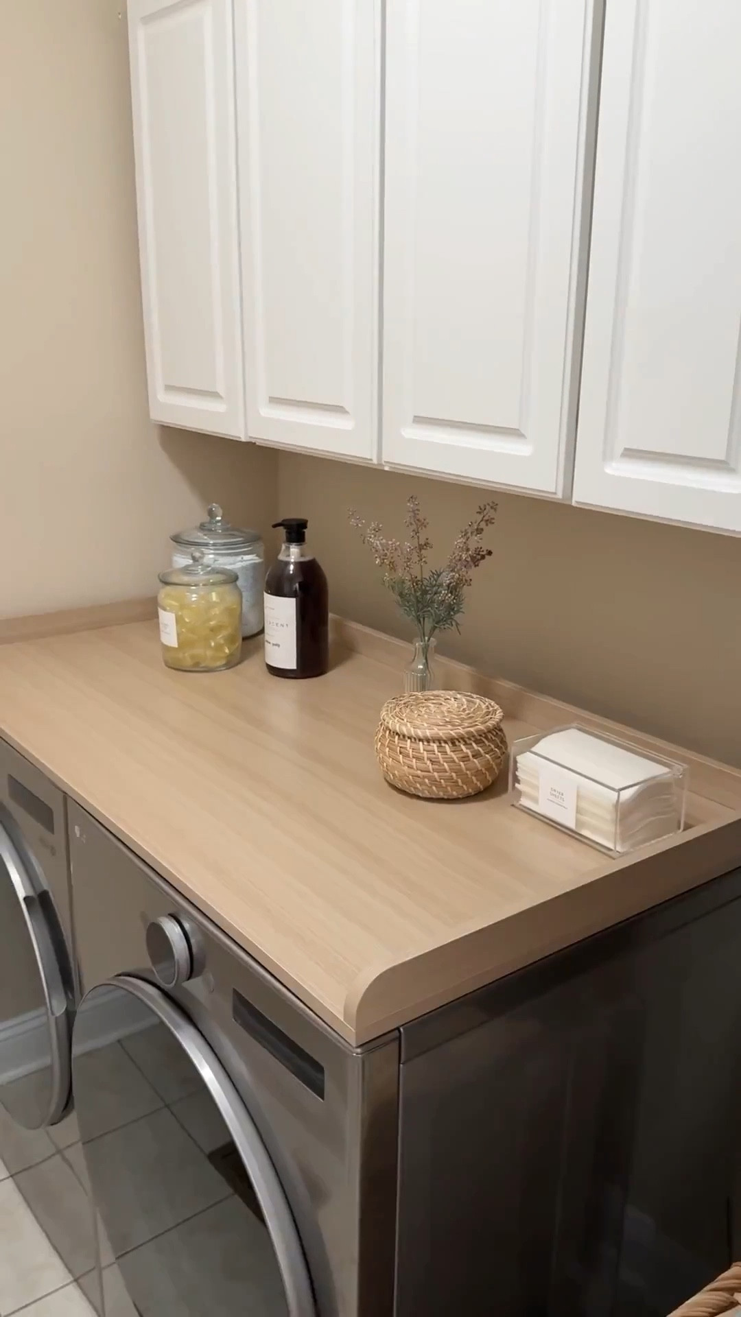 Giving my laundry room a much-needed organization overhaul has made the biggest difference. It feels so good to have this part of the house functioning smoothly and looking curated!

home essentials, organization tips, storage hacks, functional design, clean space, countertop, home decor, affordable finds, amazon home

#LTKSeasonal #LTKHome #LTKU