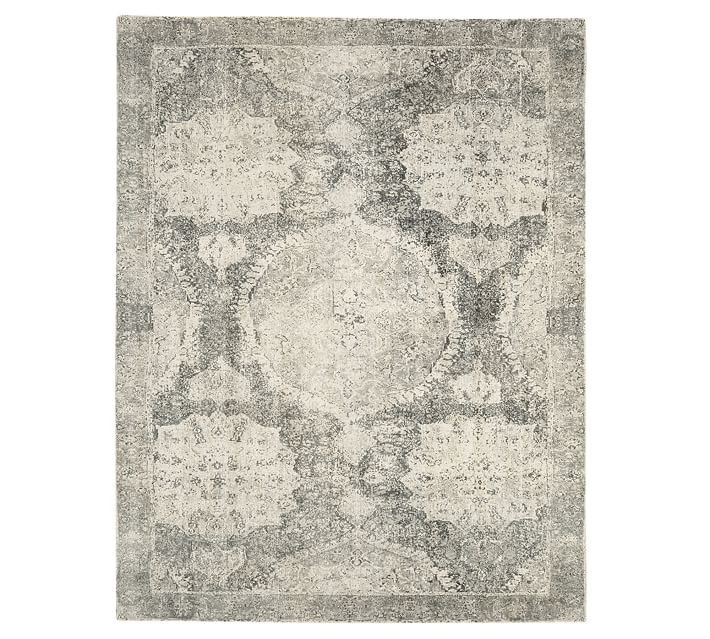 Barret Hand Loomed Wool Rug | Pottery Barn (US)