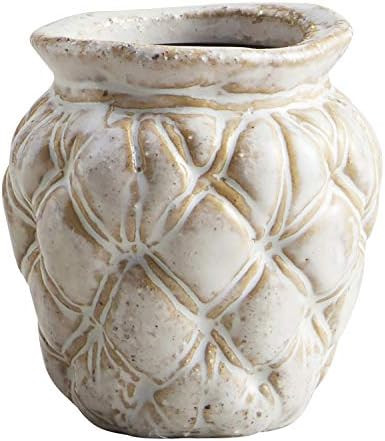 47th & Main Nordic Ceramic Pot, 3.34" Tall, White | Amazon (US)
