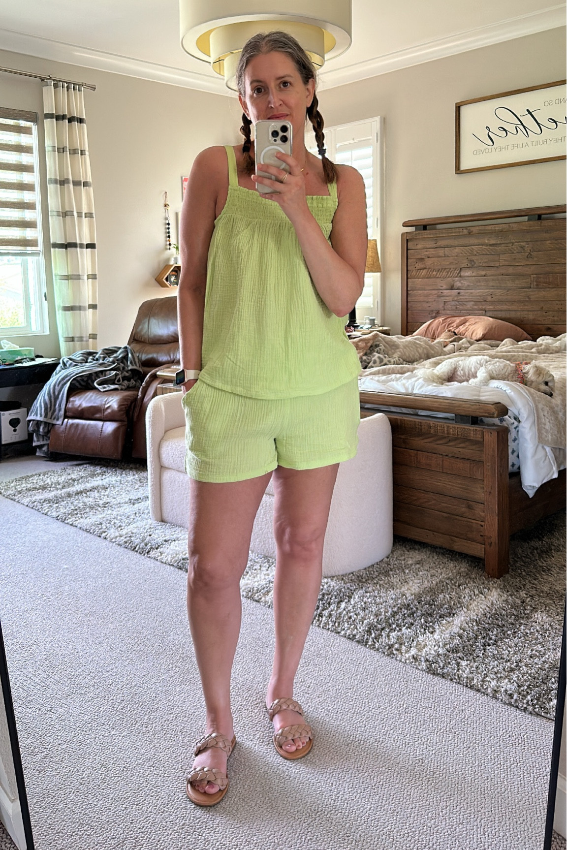 Walmart sleep sets that I am loving!! Linked up all the colors and variations too. Size down if in between, run a little big  

#LTKFind