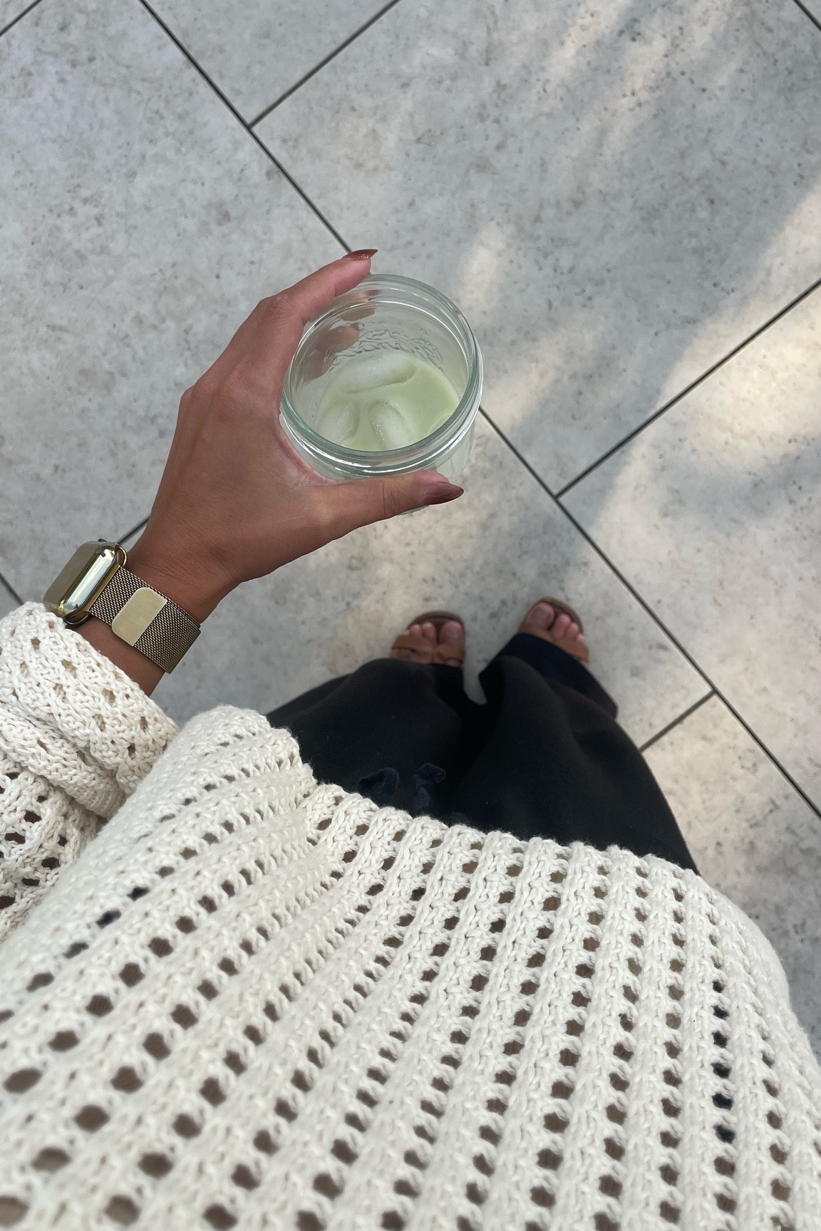 Summer to fall cream knit sweater linen wide leg pants business casual work outfit sale

#LTKWorkwear