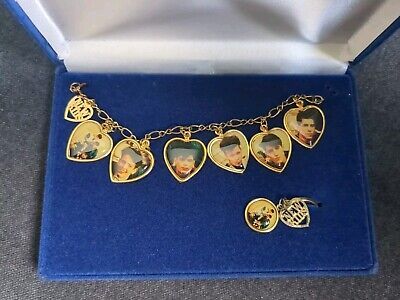 Vintage NKOTB 1990 New Kids On The Block Charm Bracelet & Ring Set RARE  | eBay | eBay US