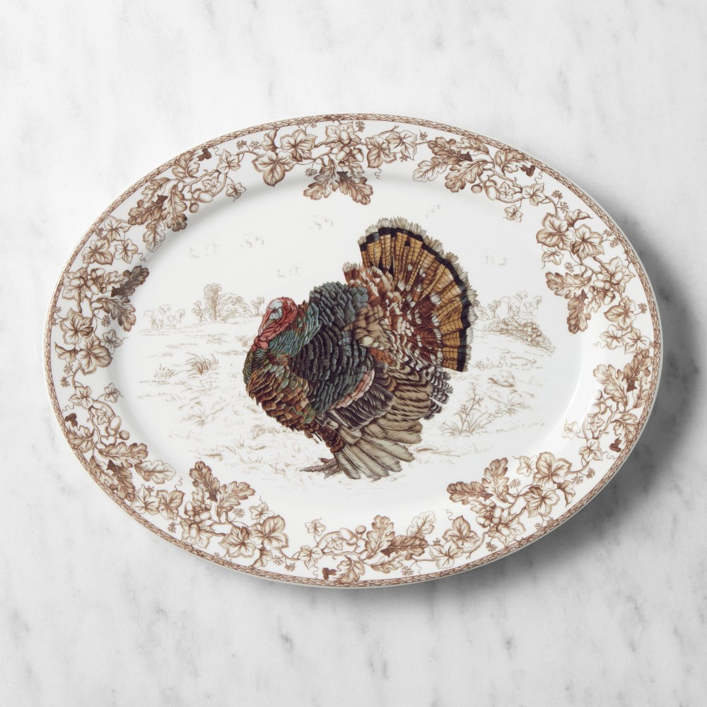Plymouth Turkey Oval Platter | Williams-Sonoma