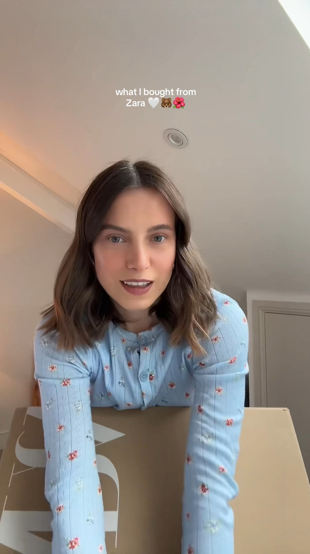 What I bought from Zara this week 🤍🐻🌺