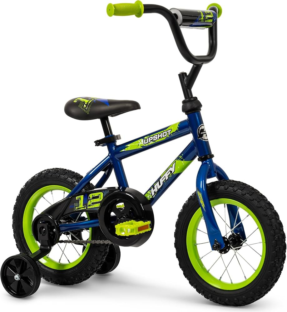Huffy Upshot 12/16/20 Inch Boy's Bike for Kids, Multiple Color Options Available, Removable Train... | Amazon (US)