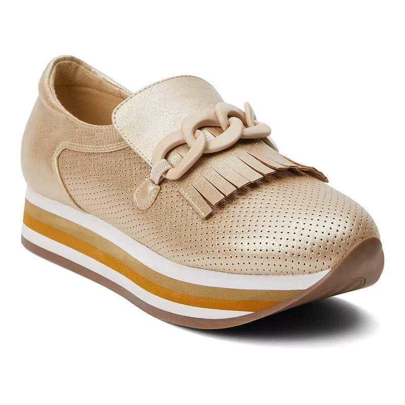 Coconuts by Matisse Bess Women's Loafers, Size: 6, Gold | Kohl's
