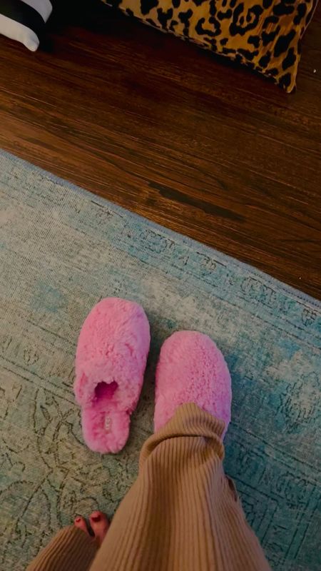 New fluffy Ugg slippers! 

#LTKGiftGuide #LTKshoecrush #LTKunder100