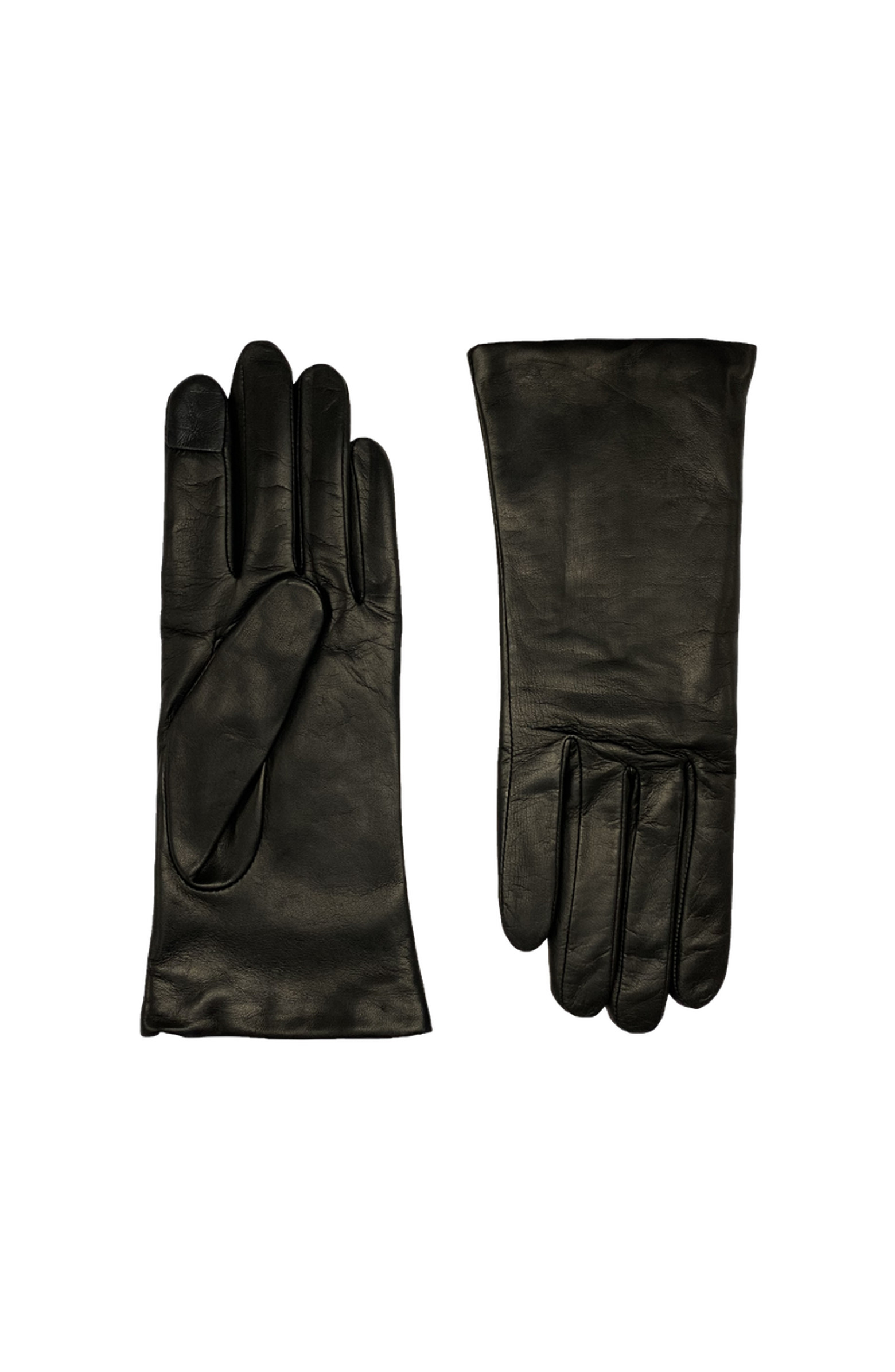 Agnelle Ines Cashmere Lined Lambskin Gloves | Nordstrom | Nordstrom
